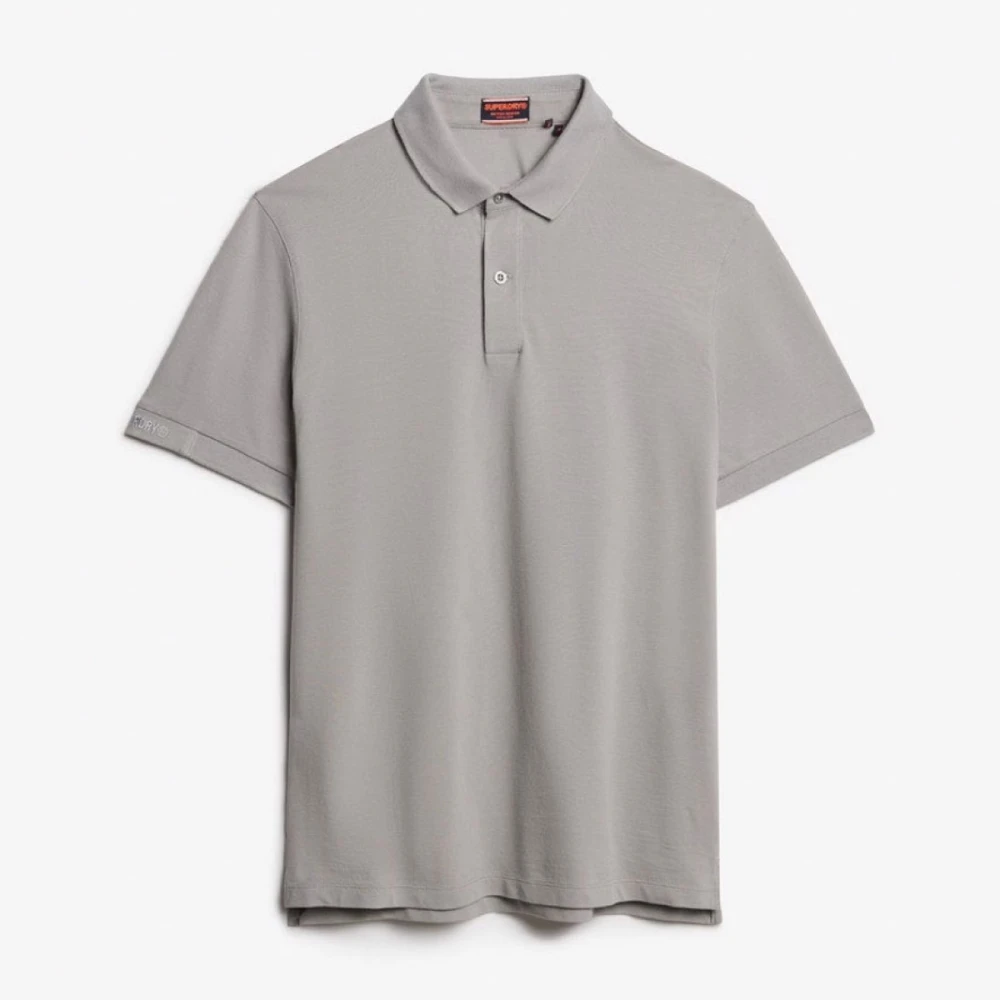 SUPERDRY M1110438A Αντρική Μπλούζα STUD CITY PIQUE POLO.