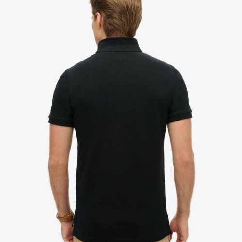 SUPERDRY M1110438A Αντρική Μπλούζα STUD CITY PIQUE POLO.