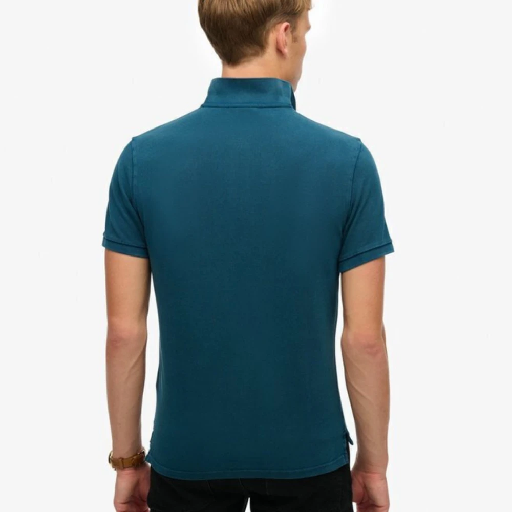 SUPERDRY M1110439A Αντρική Μπλούζα OVIN VINT DESTROY POLO.