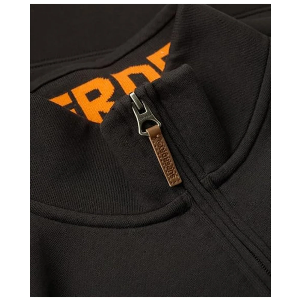 M2014053A Αντρικό Φούτερ OVIN CORE LOGO HENLEY.