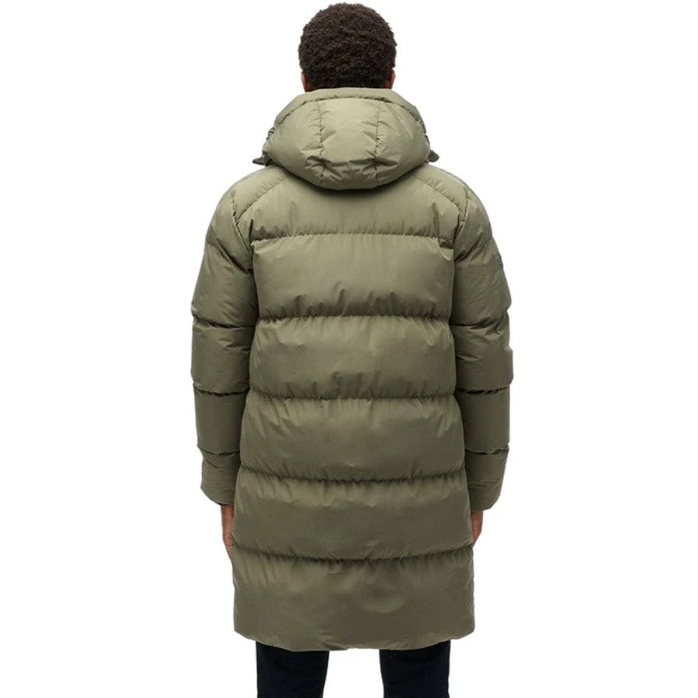 SUPERDRY M5011917A Αντρικό Μπουφάν HOODED SPORTS PUFFER MID JKT.