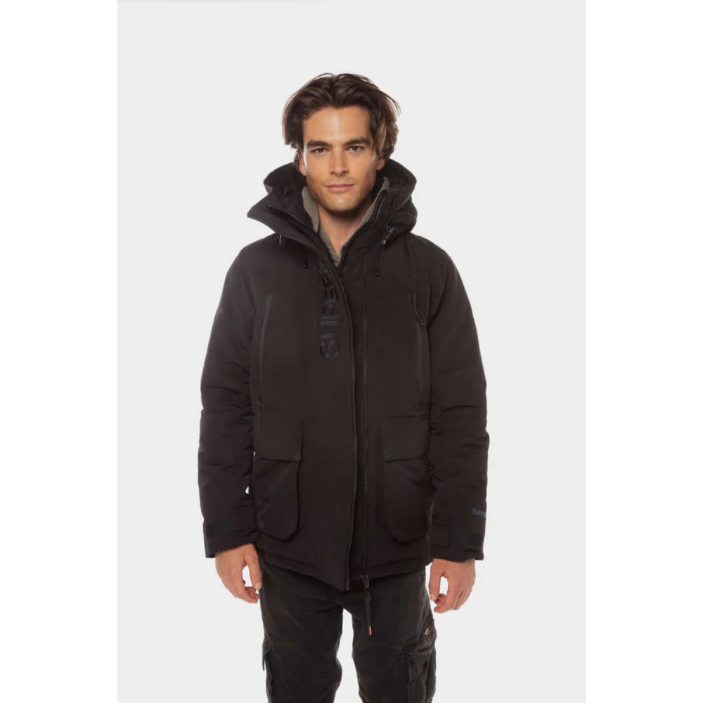 SUPERDRY M5011922A Αντρικό Μπουφάν HOOD ULTIMATE EMB WINDBREAKER.