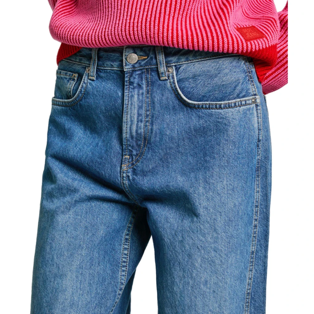 PEPE JEANS PL2050012 Γυναικείο Παντελόνι WIDE LEG JEANS MW SLIT