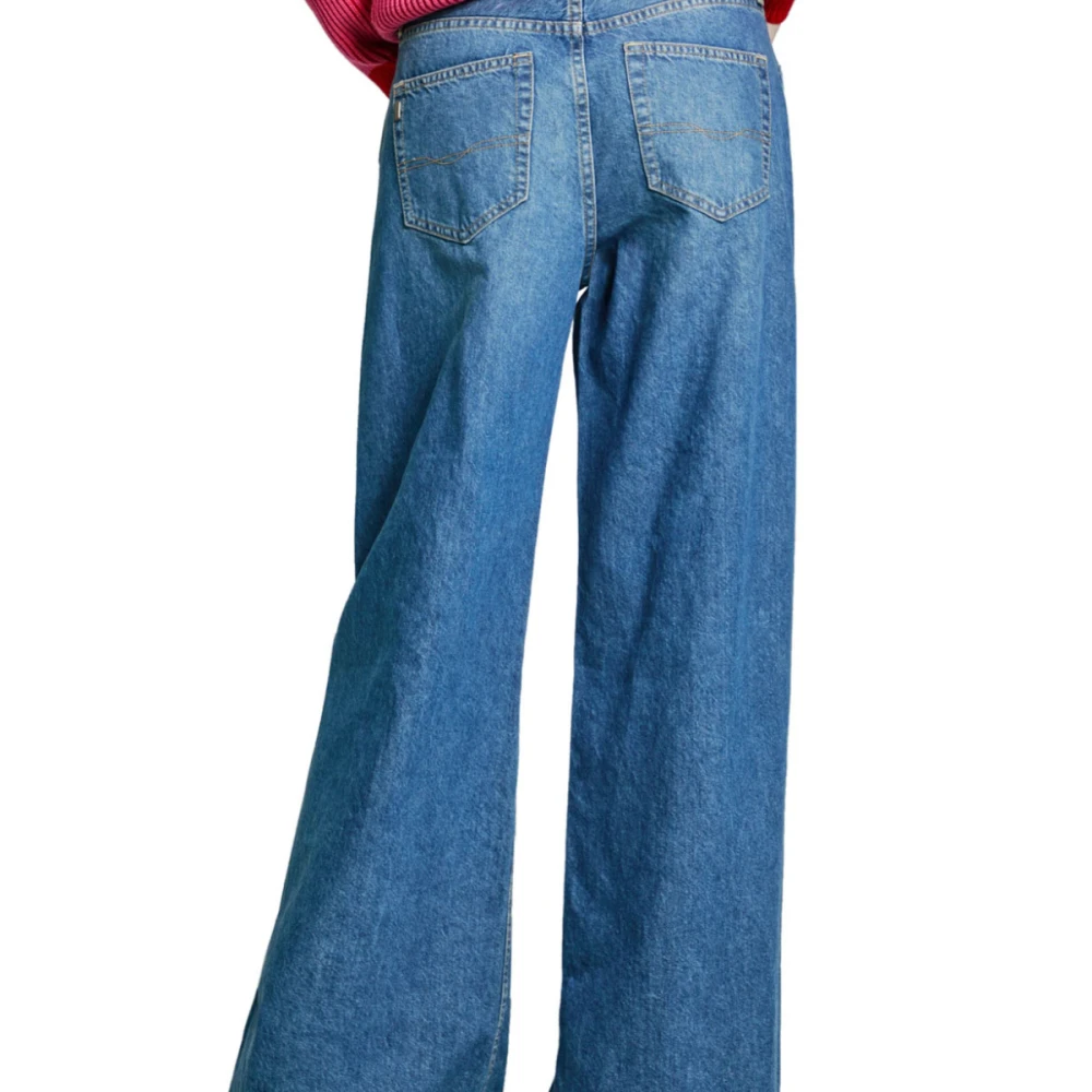 PEPE JEANS PL2050012 Γυναικείο Παντελόνι WIDE LEG JEANS MW SLIT