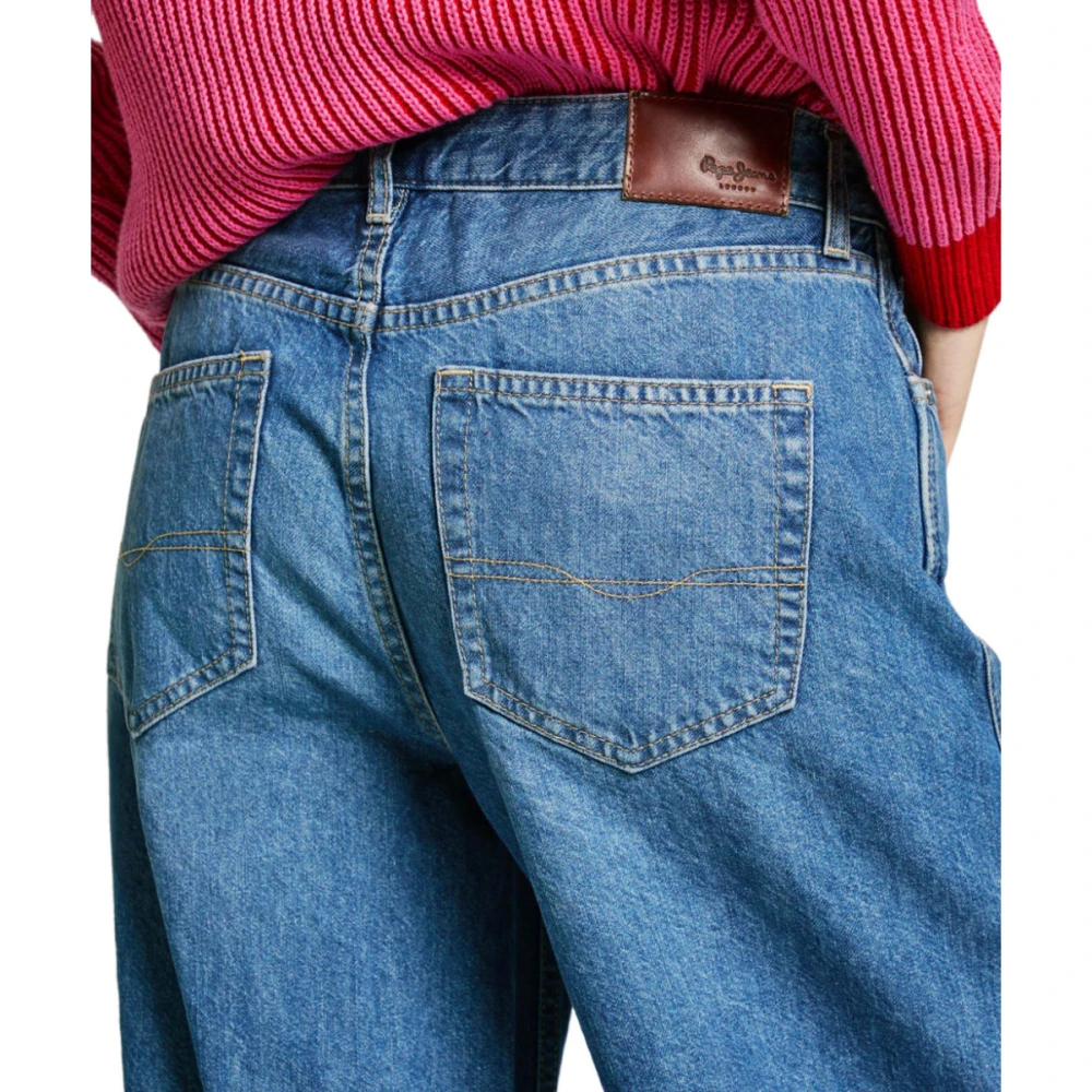 PEPE JEANS PL2050012 Γυναικείο Παντελόνι WIDE LEG JEANS MW SLIT