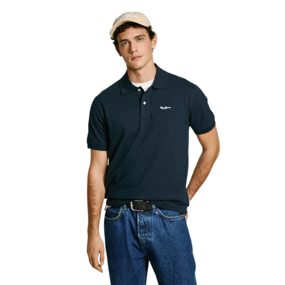 PEPE JEANS PM542298 Αντρική Μπλούζα ESSENTIAL POLO CONTRAST LOGO