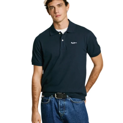 PEPE JEANS PM542298 Αντρική Μπλούζα ESSENTIAL POLO CONTRAST LOGO