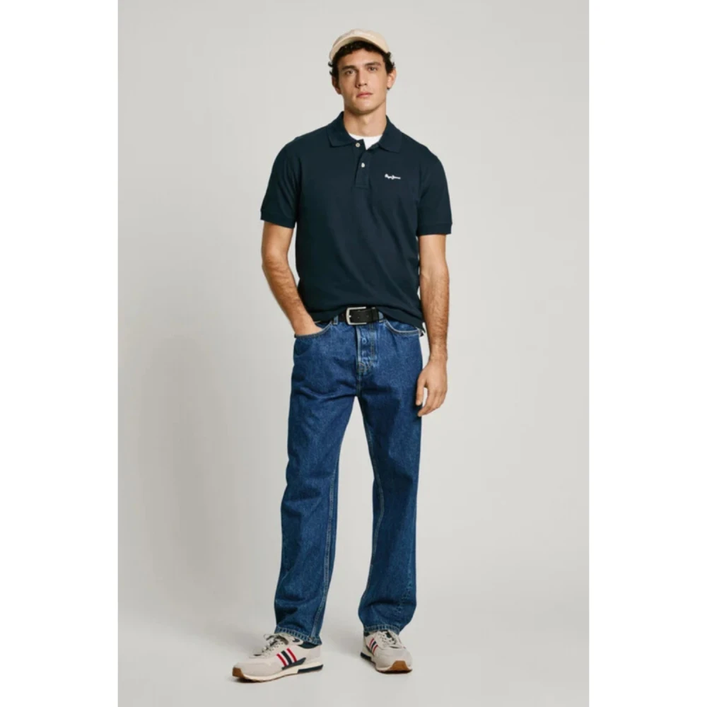 PEPE JEANS PM542298 Αντρική Μπλούζα ESSENTIAL POLO CONTRAST LOGO