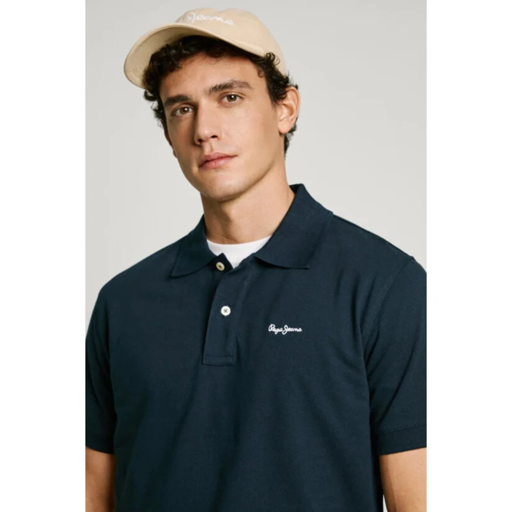 PEPE JEANS PM542298 Αντρική Μπλούζα ESSENTIAL POLO CONTRAST LOGO