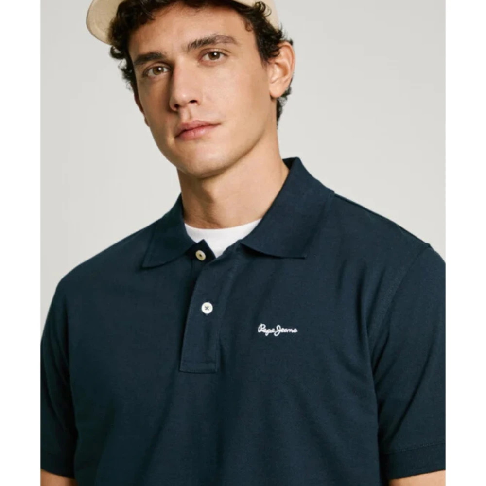 PEPE JEANS PM542298 Αντρική Μπλούζα ESSENTIAL POLO CONTRAST LOGO