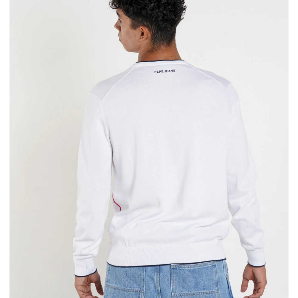 PEPE JEANS RM700007 Αντρικό Πλεκτό RBR COTTON CREW NECK KNIT