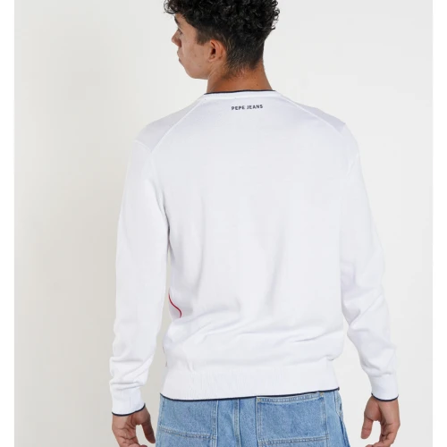 PEPE JEANS RM700007 Αντρικό Πλεκτό RBR COTTON CREW NECK KNIT