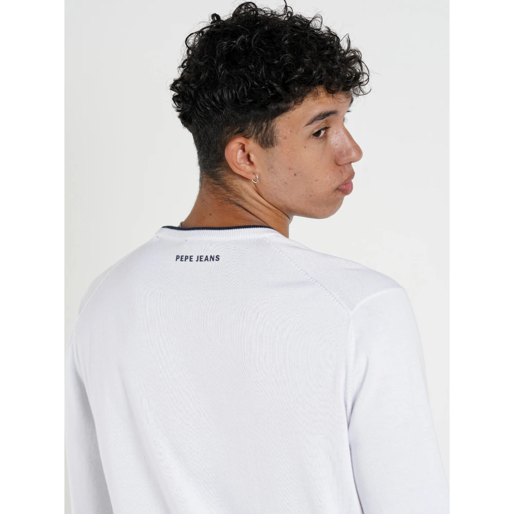 PEPE JEANS RM700007 Αντρικό Πλεκτό RBR COTTON CREW NECK KNIT