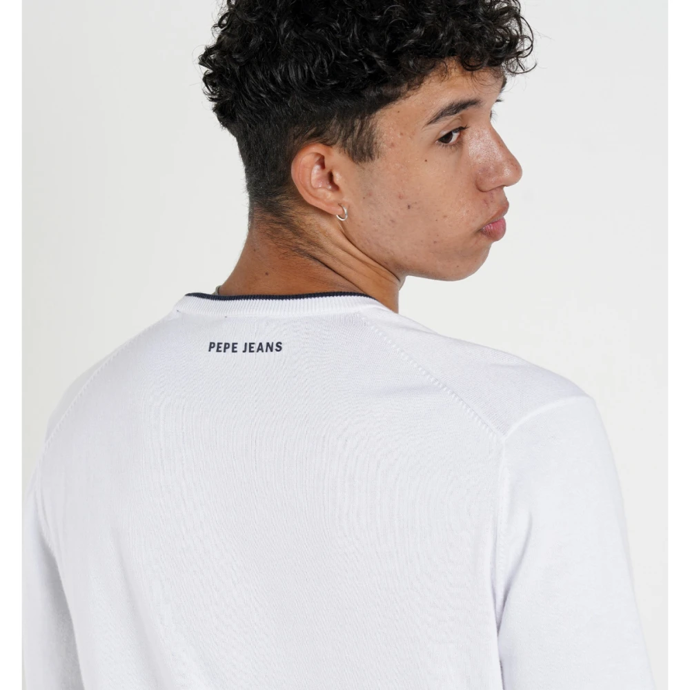PEPE JEANS RM700007 Αντρικό Πλεκτό RBR COTTON CREW NECK KNIT