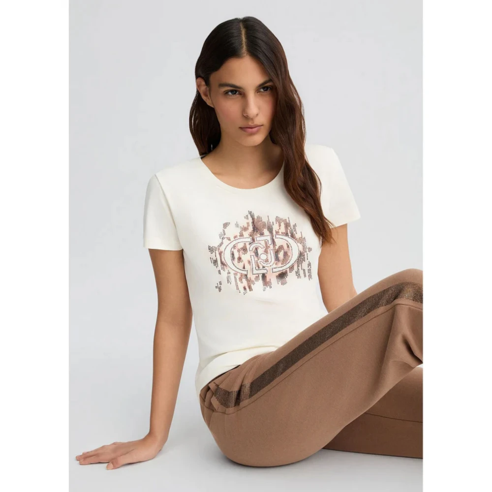 LIU JO TA5173JS003 Γυναικεία Μπλούζα SPORT T-SHIRT MODA