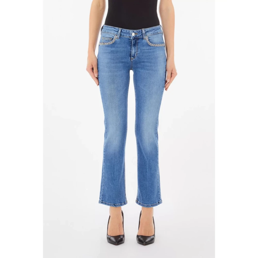 LIU JO UA5022D4448 Γυναικείο Παντελόνι DENIM B.UP FLY REG.W.Ι