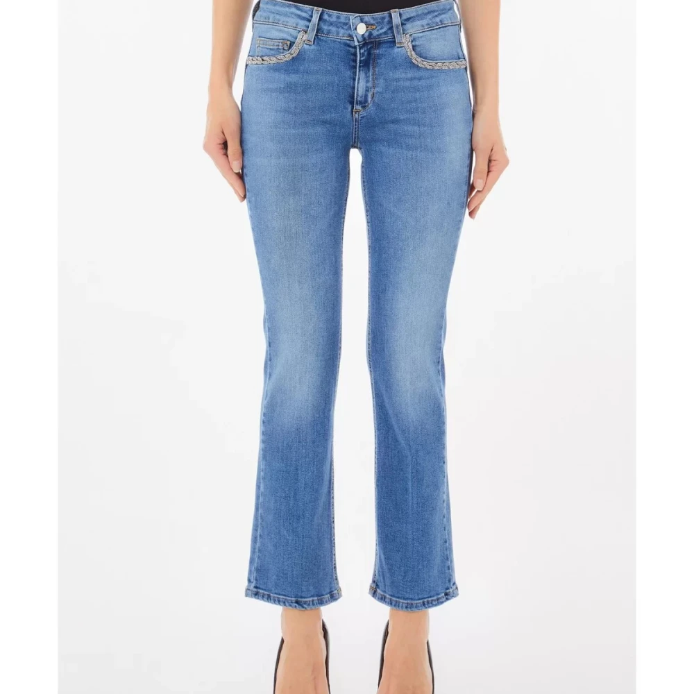 LIU JO UA5022D4448 Γυναικείο Παντελόνι DENIM B.UP FLY REG.W.Ι