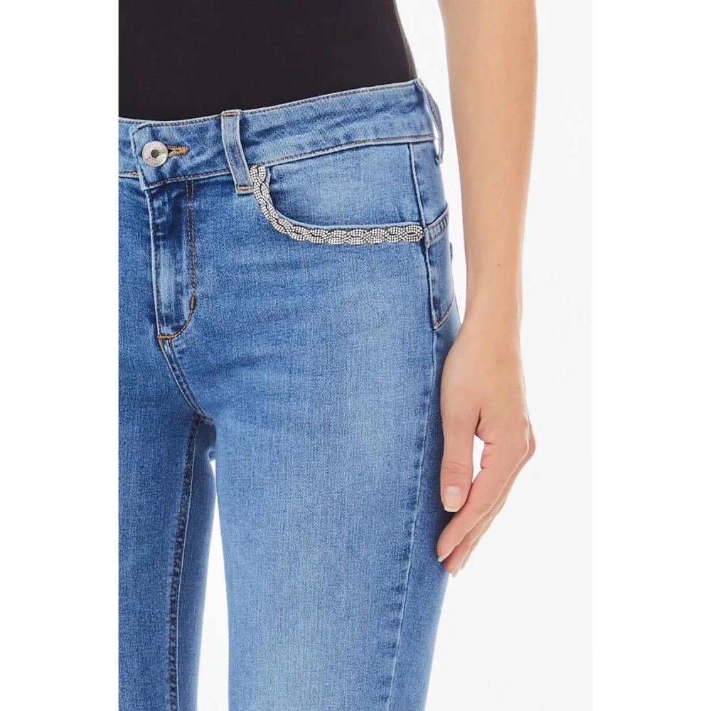 LIU JO UA5022D4448 Γυναικείο Παντελόνι DENIM B.UP FLY REG.W.Ι