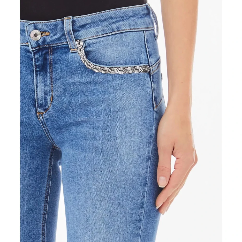 LIU JO UA5022D4448 Γυναικείο Παντελόνι DENIM B.UP FLY REG.W.Ι