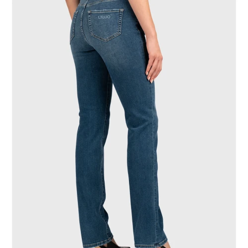 LIU JO UA5063DS615 Γυναικείο Παντελόνι DENIM PANT.AUTHENTIC STRAIG