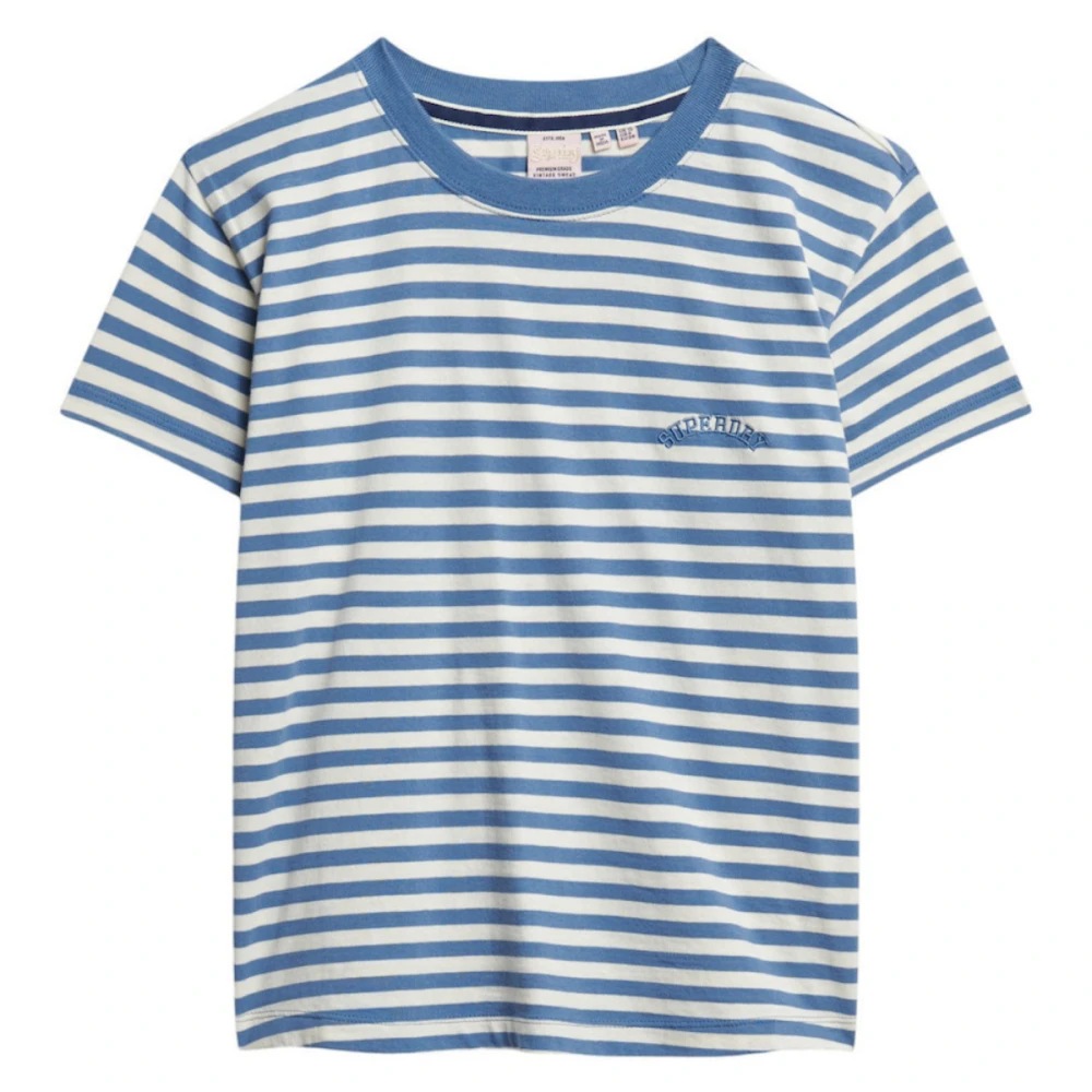 SUPERDRY W1011640A Γυναικεία Μπλούζα ESSENTIAL LOGO STR FITTED TEE.