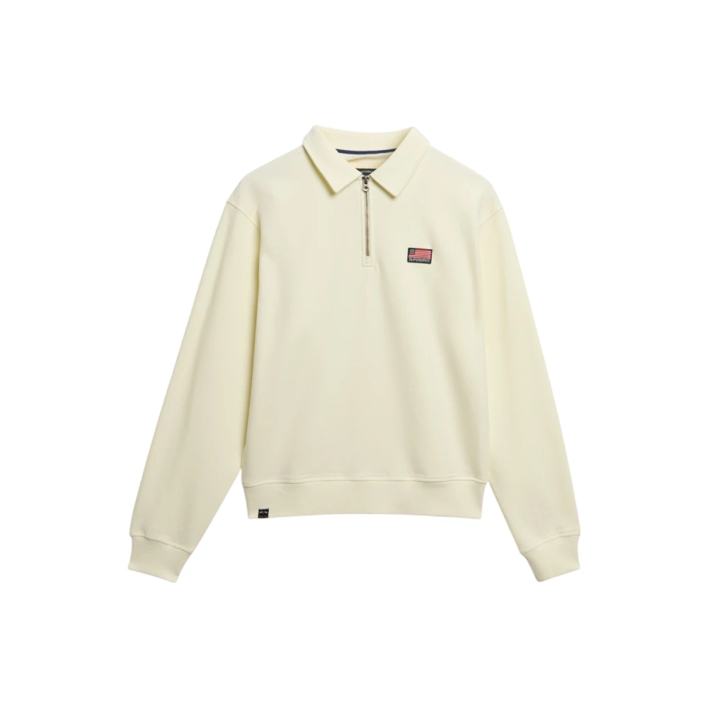 SUPERDRY W2012234A Γυναικείο Φούτερ ATHLETIC COLLARED HALF ZIP.