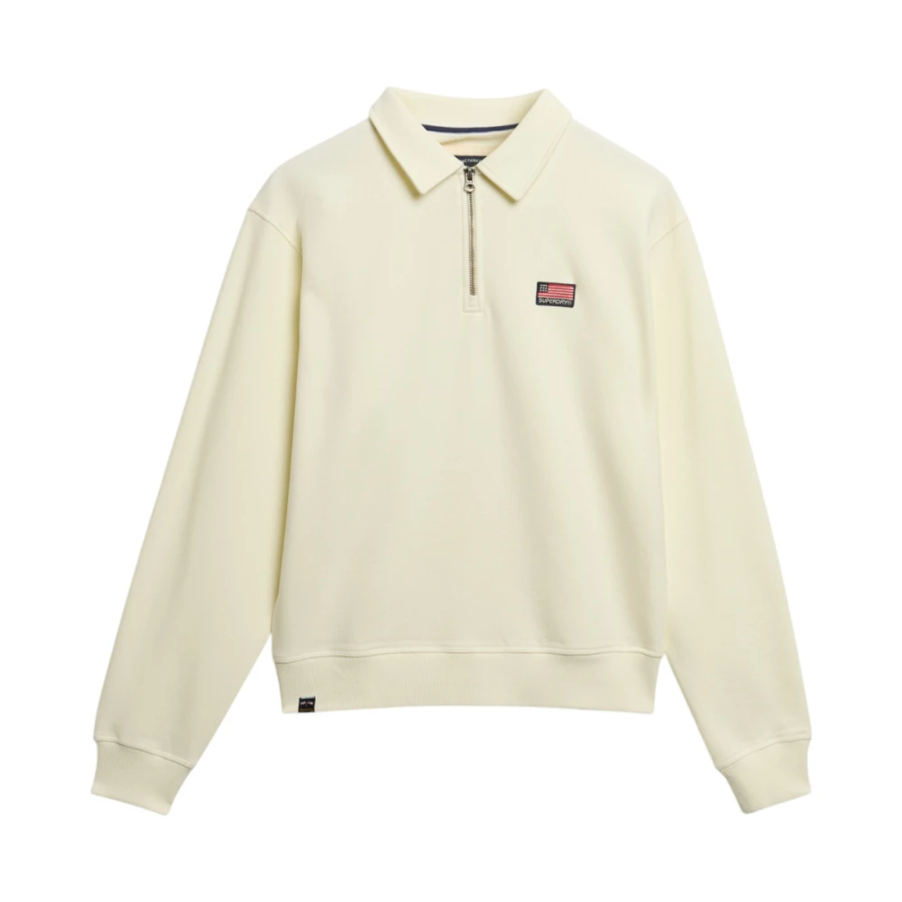 SUPERDRY W2012234A Γυναικείο Φούτερ ATHLETIC COLLARED HALF ZIP.