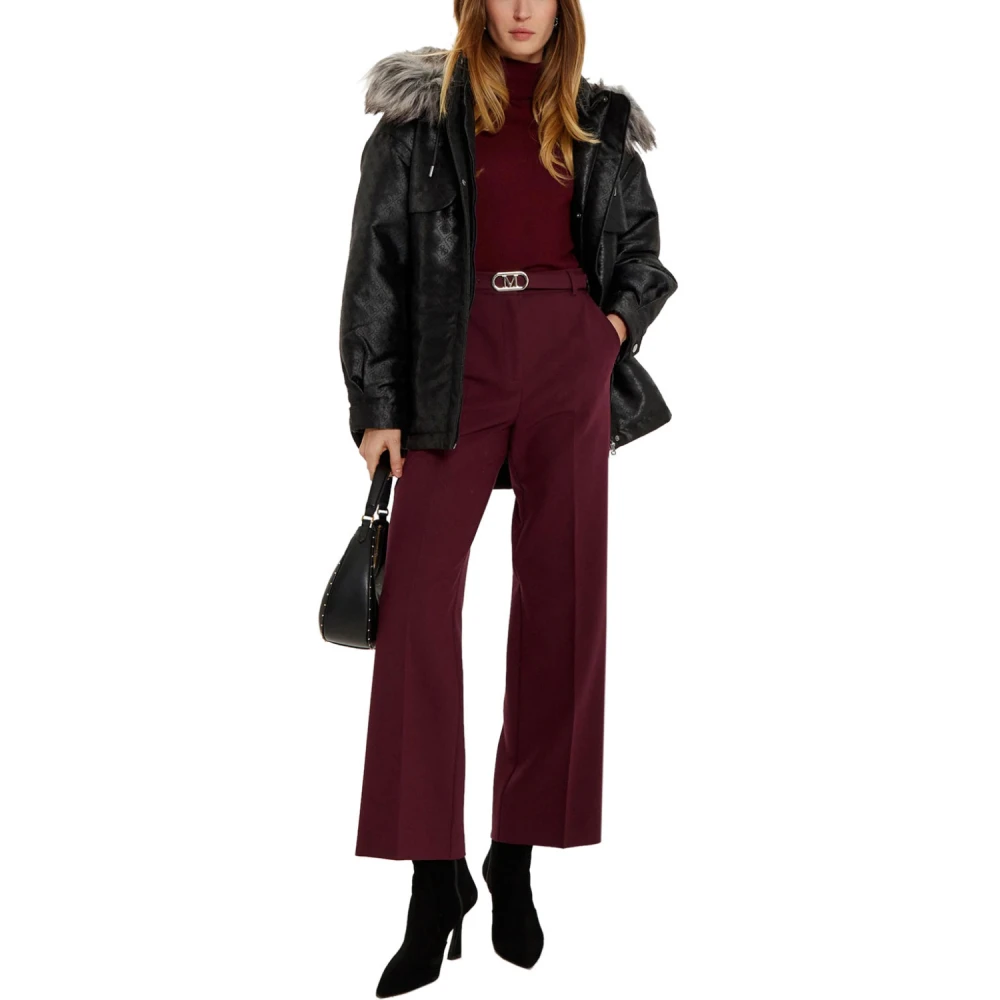 GUESS Γυναικείο Μπουφάν ELLY LOGO JACQUARD