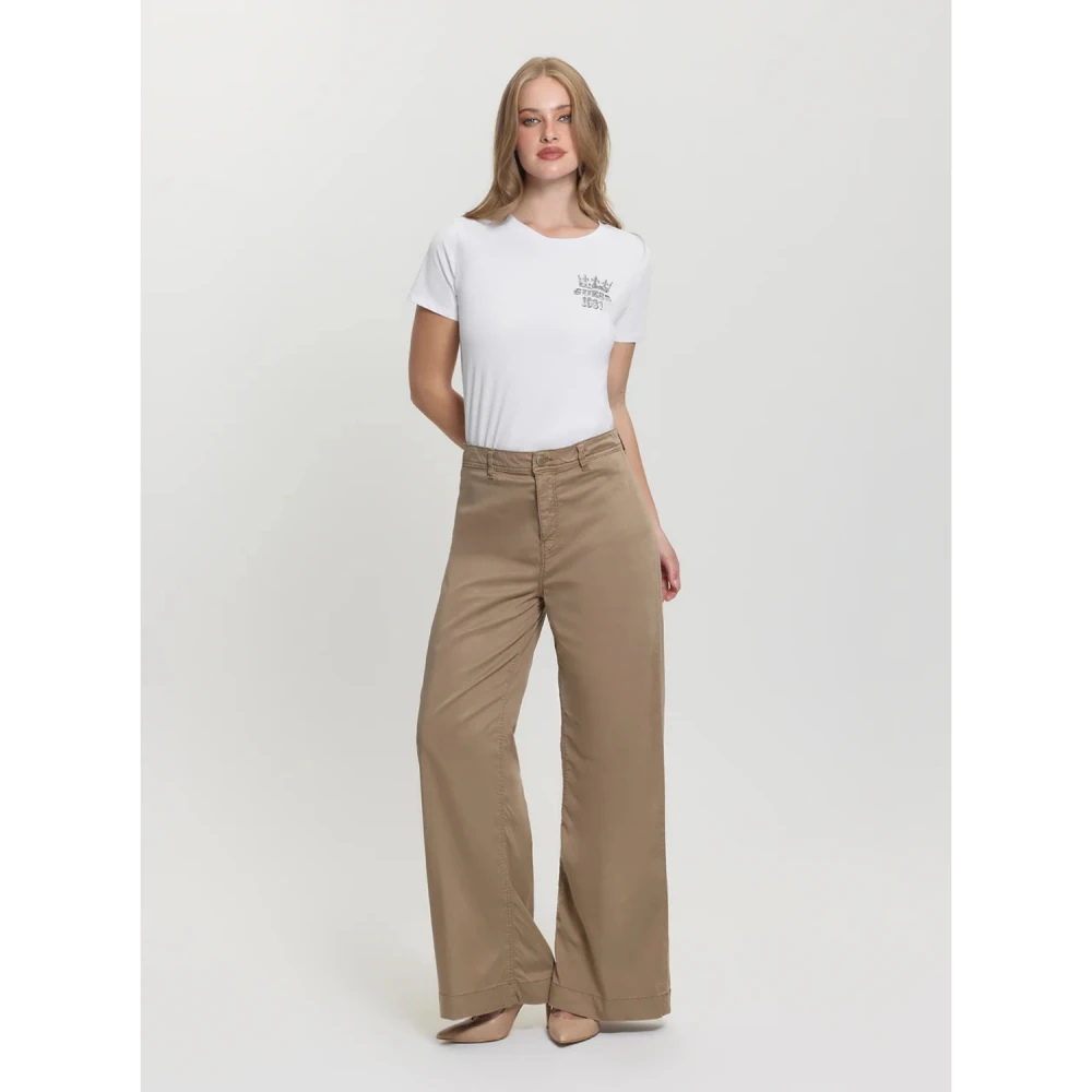 GUESS Γυναικείο Παντελόνι DAKOTA PLAIN