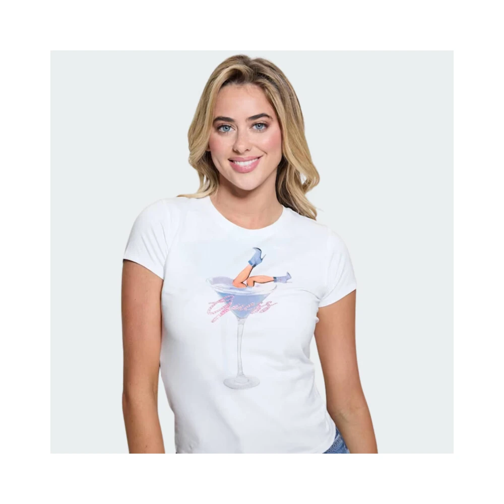 GUESS Γυναικεία Μπλούζα TINI BOOTS R5 TEE