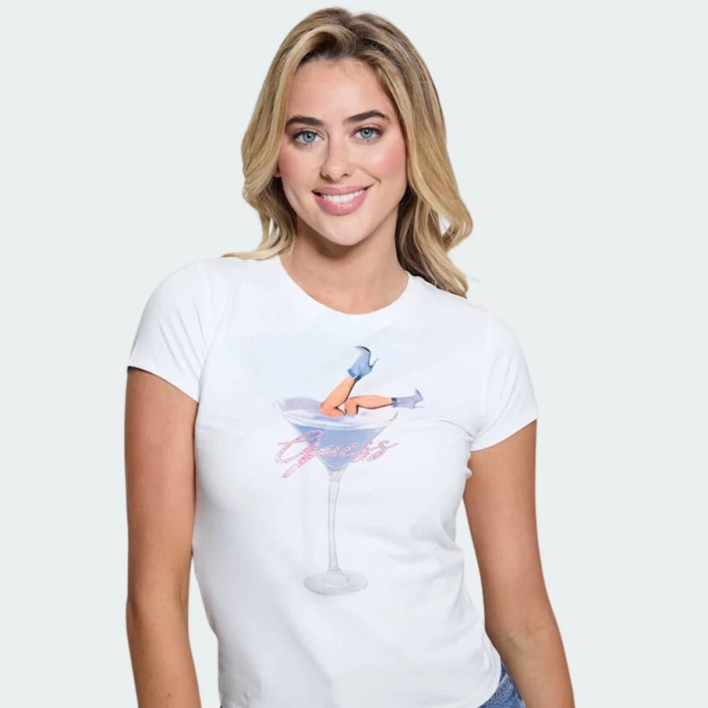 GUESS Γυναικεία Μπλούζα TINI BOOTS R5 TEE