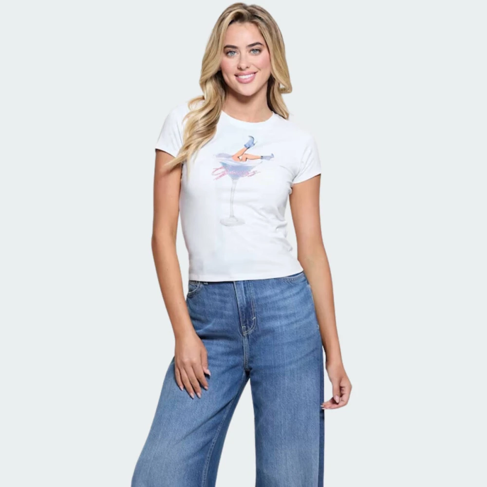 GUESS Γυναικεία Μπλούζα TINI BOOTS R5 TEE