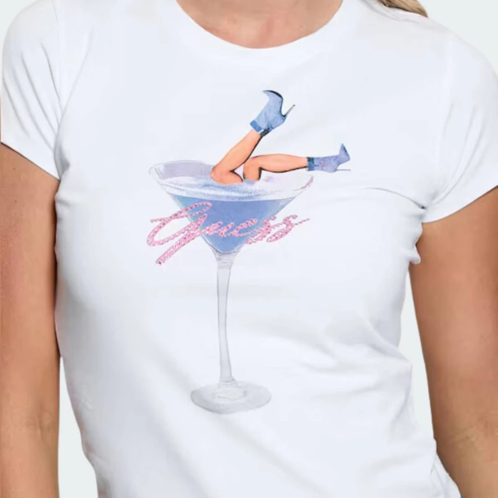 GUESS Γυναικεία Μπλούζα TINI BOOTS R5 TEE