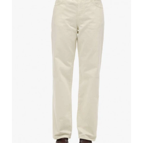 SUPERDRY W7011200A Γυναικείο Παντελόνι MID RISE WIDE LEG JEAN.