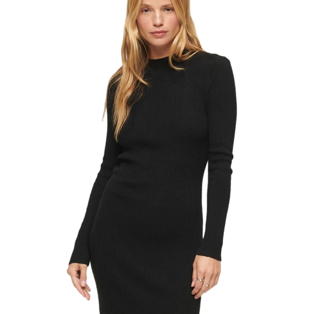 SUPERDRY W8011515A Γυναικείο Φόρεμα STUD BACKLESS BODYCON MINI DRESS.