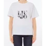 LIU JO WA5147JS923 Γυναικεία Μπλούζα WHITE T-SHIRT MODA M/C ΜΠΛ