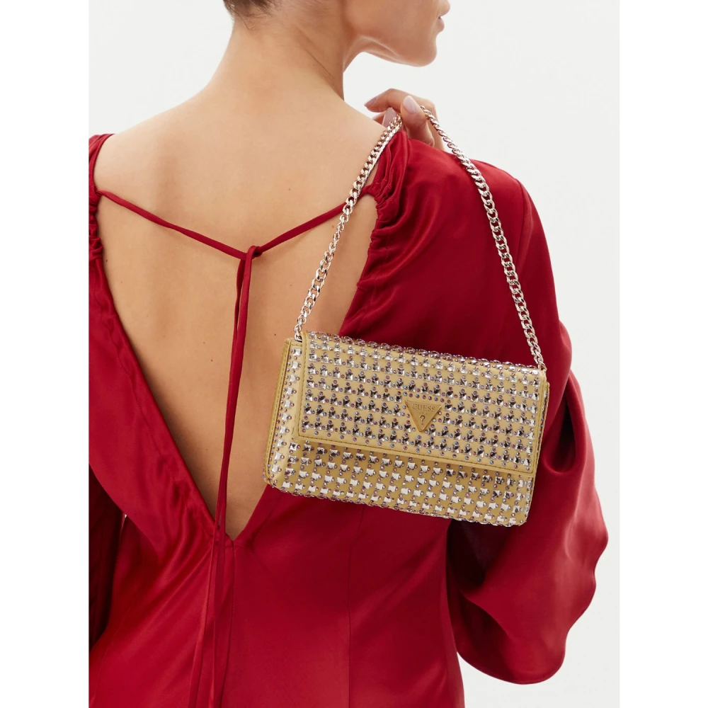 GUESS Γυναικεία Τσάντα Zalina Flap Clutch HWIG9350700