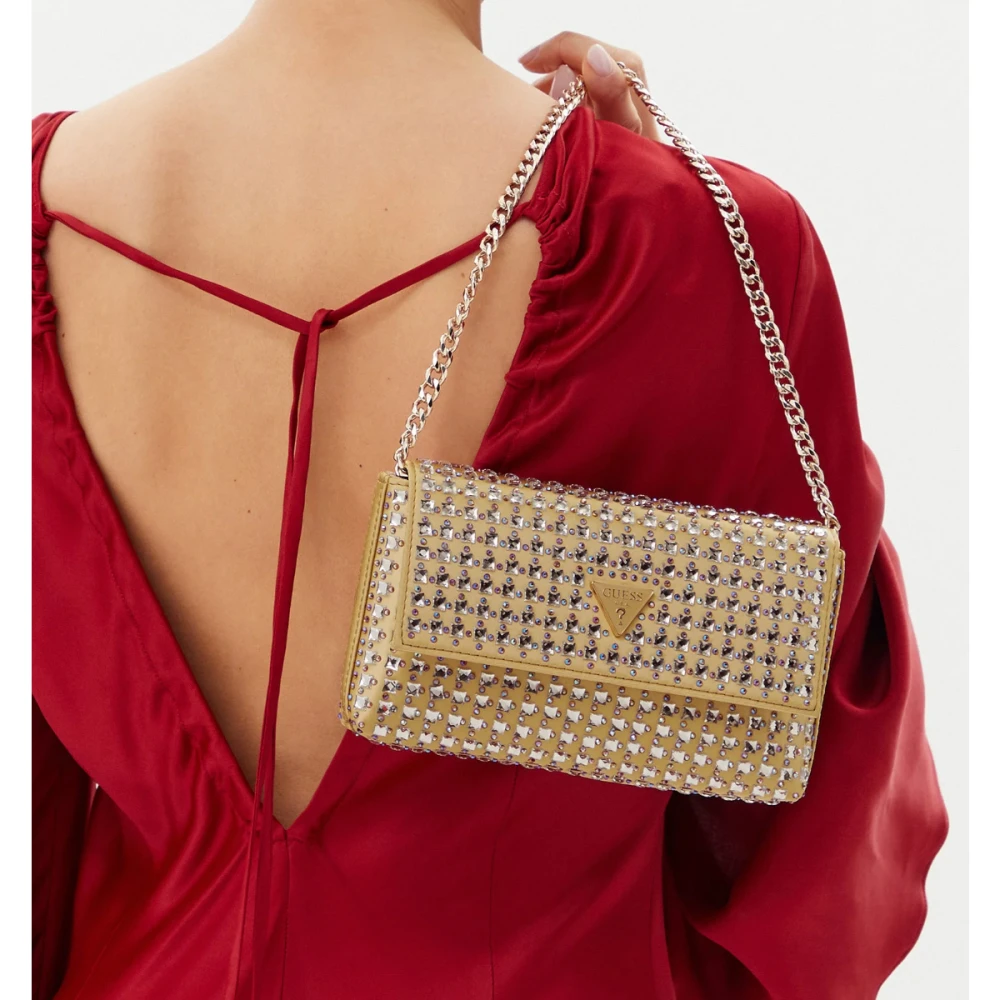 GUESS Γυναικεία Τσάντα Zalina Flap Clutch HWIG9350700