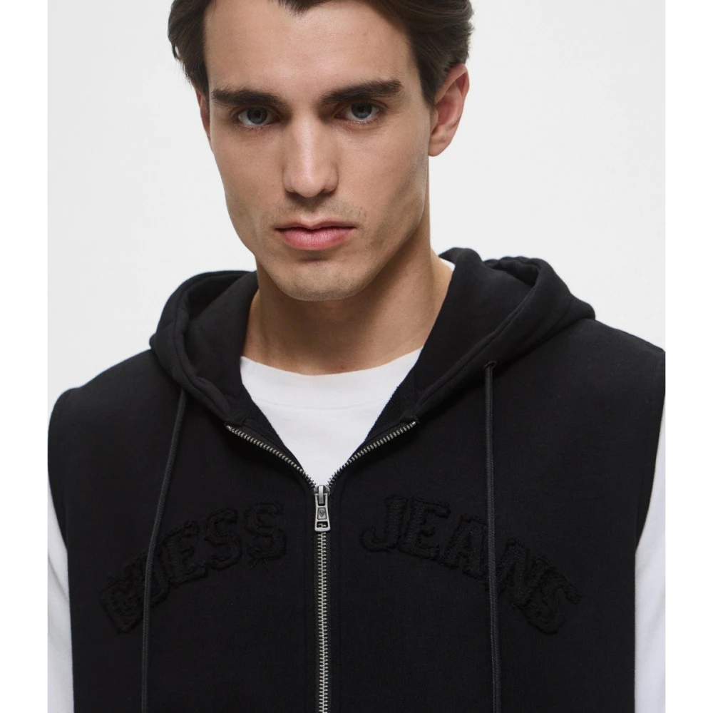 GUESS Ανδρική Αμάνικη Ζακέτα Gj Zip Reg M5GQ28KCPR1