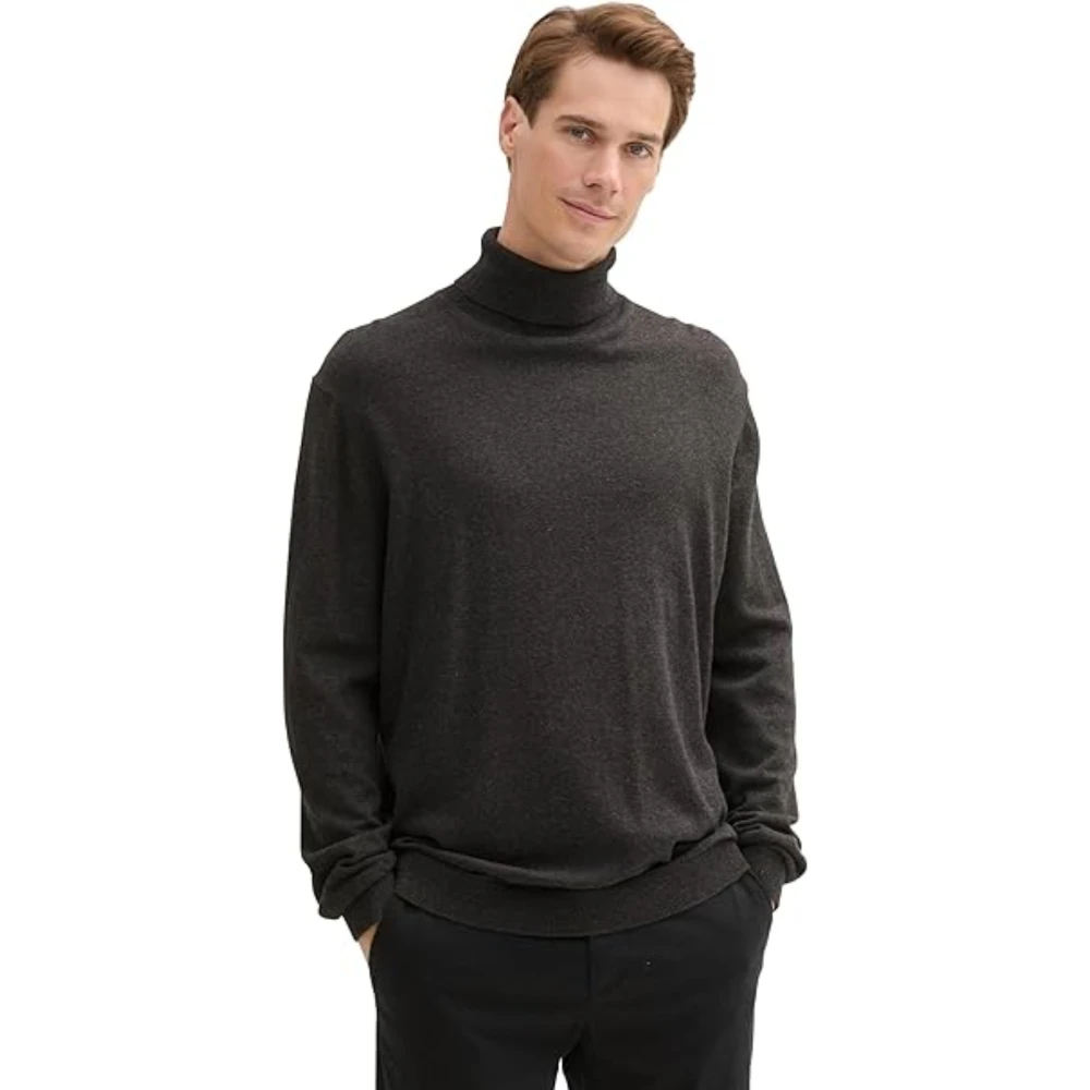 TOM TAILOR Ανδρική Πλεκτή Μπλούζα Cottoncashmere Ανδρικό