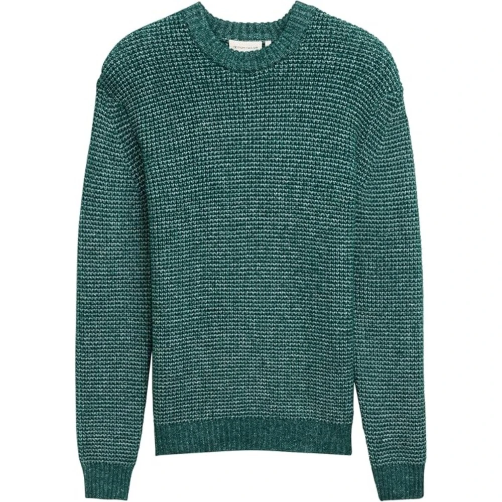 TOM TAILOR Ανδρική Πλεκτή Μπλούζα Cosy Struc Ανδρικό