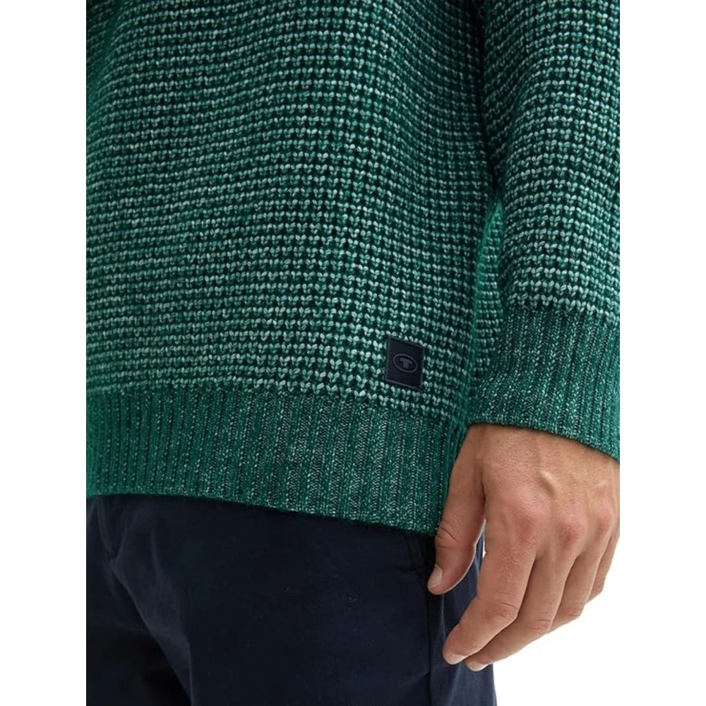 TOM TAILOR Ανδρική Πλεκτή Μπλούζα Cosy Struc Ανδρικό