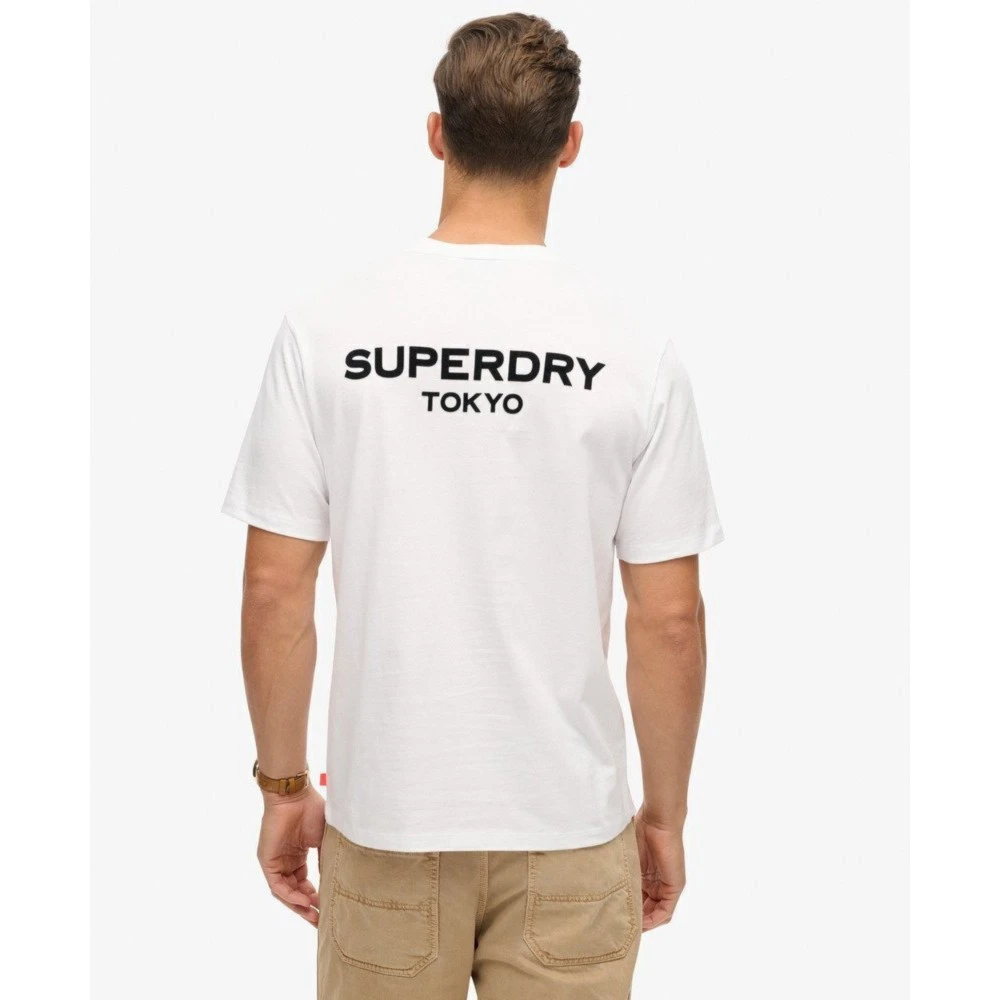 SUPERDRY Ανδρικό T-Shirt Μπλούζα Μακό D1 Sdcd Luxury Sport Loo