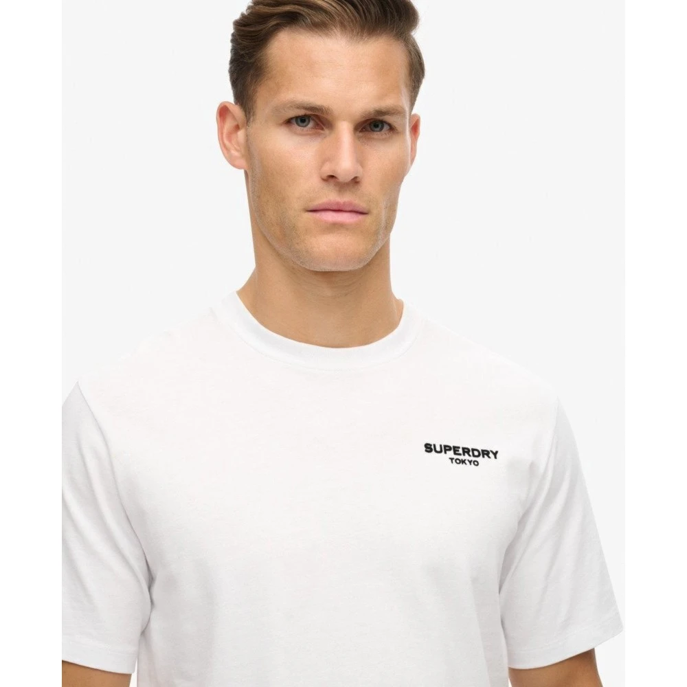 SUPERDRY Ανδρικό T-Shirt Μπλούζα Μακό D1 Sdcd Luxury Sport Loo