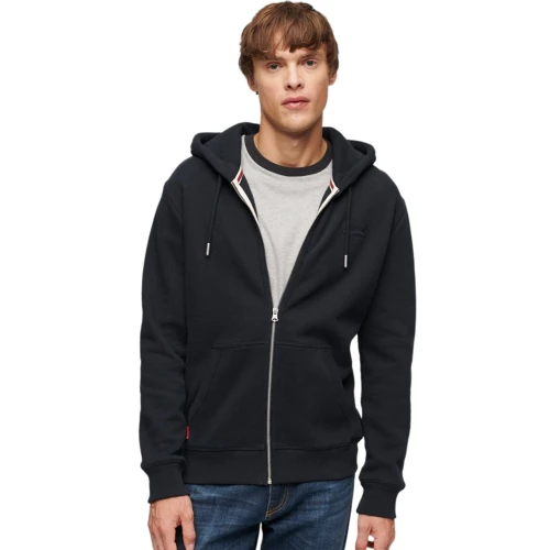 SUPERDRY Ανδρική Ζακέτα Φούτερ D2 Ovin Essential