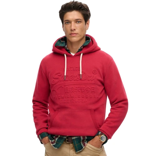 SUPERDRY Ανδρική Μπλούζα Φούτερ D2 Ovin Embossed