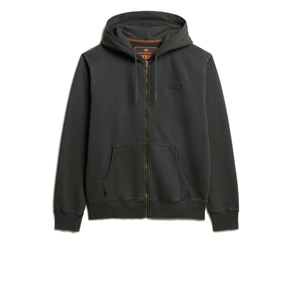 SUPERDRY Ανδρική Ζακέτα Φούτερ D2 Ovin Essential
