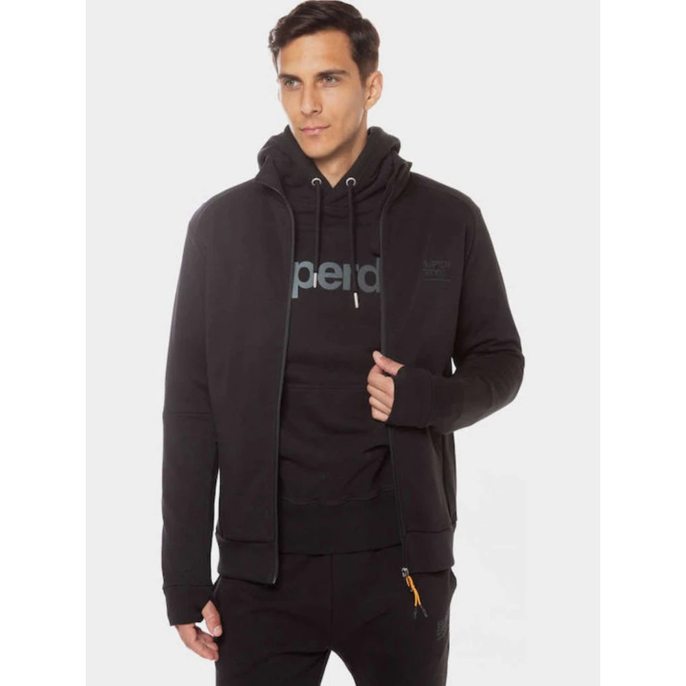 SUPERDRY Ανδρική Ζακέτα Φούτερ Sdsw Tech Track M2013960A