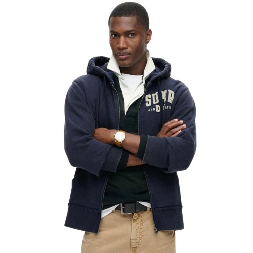 SUPERDRY Ανδρική Ζακέτα Φούτερ D2 Ovin Vintage