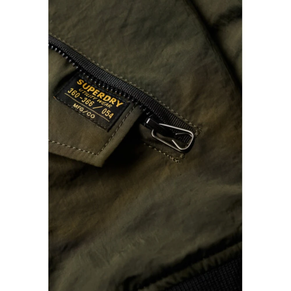 SUPERDRY Ανδρικό Μπουφάν Bomber Ovin Military Hoo